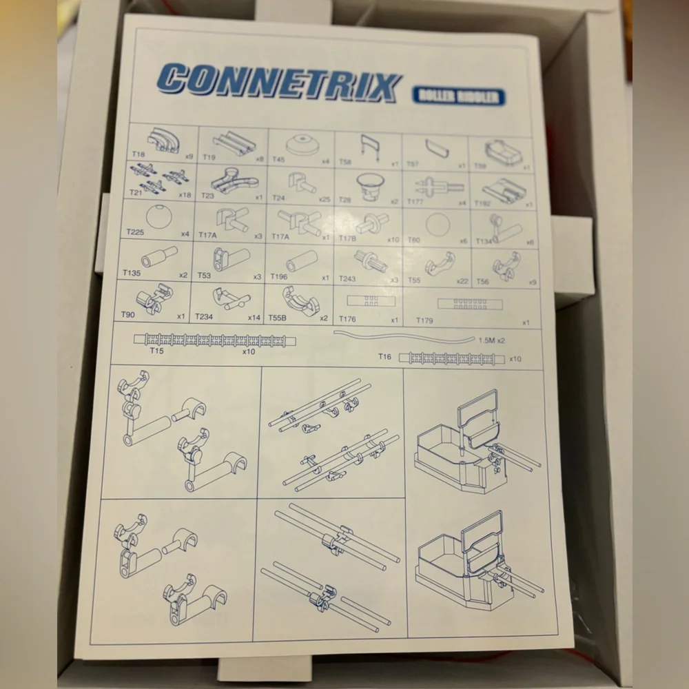 Connetrix Roller Riddler from Lillian Vernon‎ - Build a Roller Coaster